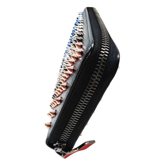 Christian Louboutin Long Wallet  Black Leather - Picture 3 of 9